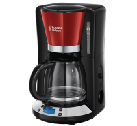 Colours Plus+ Flame Red Digitale Glas-Kaffeemaschine