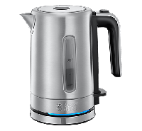 Compact Home Brushed Steel Kettle