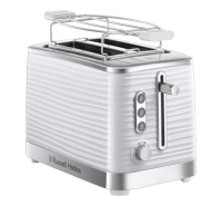 Inspire White 2 Slice Toaster