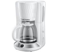Honeycomb Glas-Kaffeemaschine Weiß