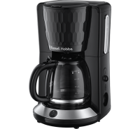 Honeycomb Glas-Kaffeemaschine Schwarz